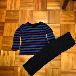 Tag | Striped Long Sleeve Top